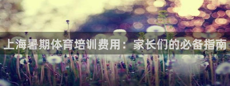 耀世捷科技：上海暑期体育培训费用：家长们的必备指南