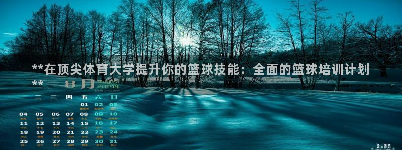 耀世娱乐登录注册教程：**在顶尖体育大学提升你的篮球