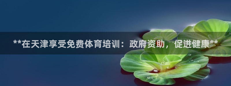 耀世平台注册步骤图：**在天津享受免费体育培训：政府