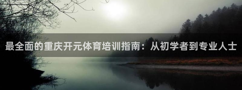 耀世微光歌词：最全面的重庆开元体育培训指南：从初学者