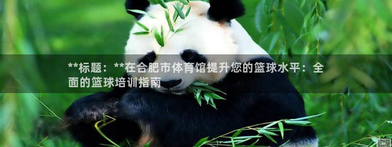 耀世娱乐下载最新版本安装：**标题：**在合肥市体育