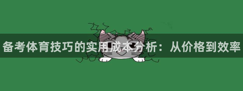 耀世来袭什么意思：备考体育技巧的实用成本分析：从价格到效率